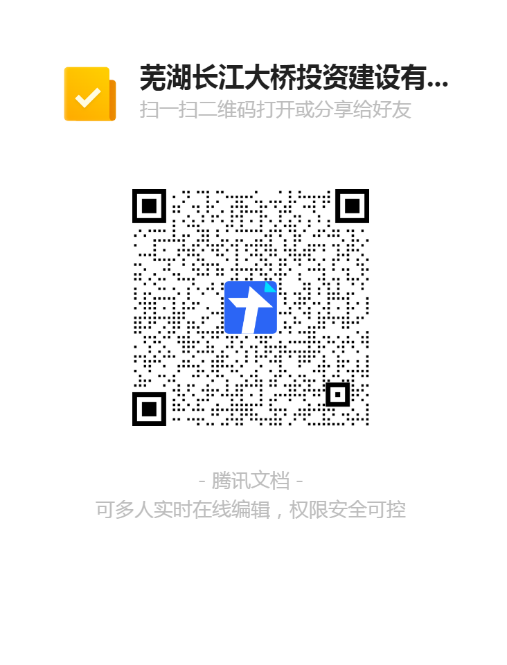 蕪湖長(zhǎng)江大橋投資建設(shè)有限公司收費(fèi)員崗位報(bào)名登記表二維碼.png