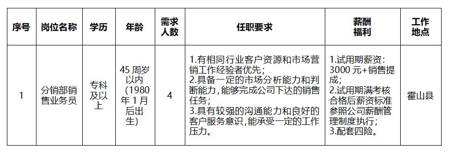 安徽大別山鄉(xiāng)村振興產(chǎn)業(yè)發(fā)展有限公司2025年招聘臨時工作人員公告(一)